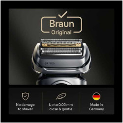 Originali Braun 96M skutimo galvutė (Braun 94M, 92S tinklelis, peiliukai) 9 serijos Braun barzdaskutėms