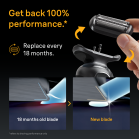 Originali Braun 54B skutimo galvutė (Braun 53B tinklelis, peiliukai) 5 serijos Braun barzdaskutėms