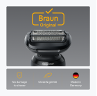 Originali Braun 54B skutimo galvutė (Braun 53B tinklelis, peiliukai) 5 serijos Braun barzdaskutėms