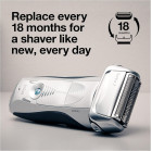 Originali Braun 70S skutimo galvutė (Braun 70B tinklelis, peiliukai) 7 serijos Braun barzdaskutėms