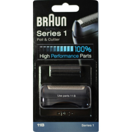 Originali Braun 11B skutimo galvutė – tinklelis ir peiliukai 1 serijos Braun barzdaskutei