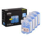 Originalios Braun CCR4 kasetės barzdaskučių valymui (papildomas kartridžas CCR 4, CCR2 + 2)  –  4 vnt.