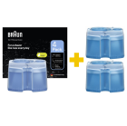 Originalios Braun CCR6 kasetės barzdaskučių valymui (papildomas kartridžas CCR 6, CCR4 + 2)  –  6 vnt.