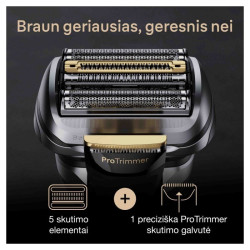 Braun Series 9 Pro+ 9577cc Elektrinė Barzdaskutė | Premium Skutimasis