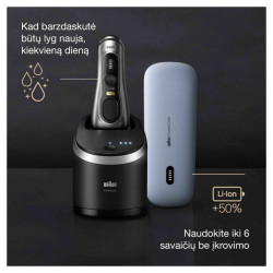 Braun Series 9 Pro+ 9577cc Elektrinė Barzdaskutė | Premium Skutimasis