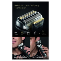 Braun Series 9 Pro+ 9577cc Elektrinė Barzdaskutė | Premium Skutimasis
