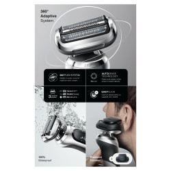Braun Series 7 71-S7200cc Barzdaskutė | Tobulas Skutimas Kiekvieną Kartą