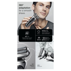 Braun Series 7 71-S1000s Barzdaskutė | Tobulas Skutimas Kiekvieną Kartą