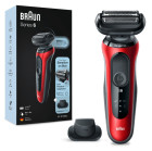 Braun Series 6 61-R1200s barzdaskutė | Šlapias ir sausas skutimas | AutoSense technologija
