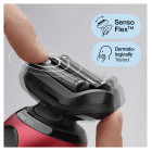Braun Series 6 61-R1200s barzdaskutė | Šlapias ir sausas skutimas | AutoSense technologija