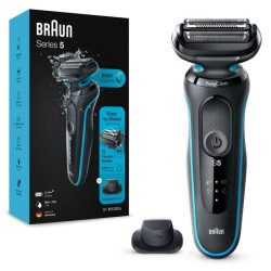 Braun Series 5 51-M1200s barzdaskutė | Šlapias ir sausas skutimas | AutoSense technologija