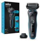 Braun Series 5 51-M1200s barzdaskutė | Šlapias ir sausas skutimas | AutoSense technologija