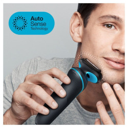 Braun Series 5 51-M1200s barzdaskutė | Šlapias ir sausas skutimas | AutoSense technologija