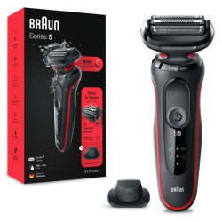 Braun Series 5 51-R1200s barzdaskutė | Šlapias ir sausas skutimas | AutoSense technologija