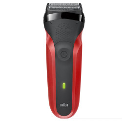 Braun Series 3 310s Red barzdaskutė | Kokybiška ir nebrangi Braun barzdaskutė
