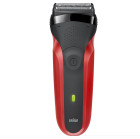 Braun Series 3 310s Red barzdaskutė | Kokybiška ir nebrangi Braun barzdaskutė