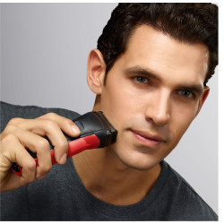 Braun Series 3 310s Red barzdaskutė | Kokybiška ir nebrangi Braun barzdaskutė