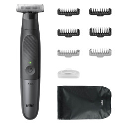 Braun Series X XT5200 daugiafunkcinis skustuvas ir trimeris | 4D Flex Blade | Veido ir kūno priežiūra