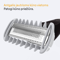 Braun Series X XT5200 daugiafunkcinis skustuvas ir trimeris | 4D Flex Blade | Veido ir kūno priežiūra