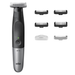 Braun Series X XT5100 daugiafunkcinis skustuvas ir trimeris | 4D Flex Blade | Veido ir kūno priežiūra