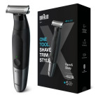 Braun Series X XT5100 daugiafunkcinis skustuvas ir trimeris | 4D Flex Blade | Veido ir kūno priežiūra