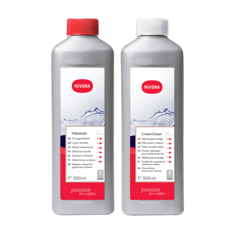 Nivona NIRK 703 + NICC 705 – nukalkinimo ir pieno sistemos valymo rinkinys kavos aparatams